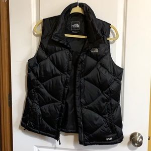 North Face down feather puffer vest